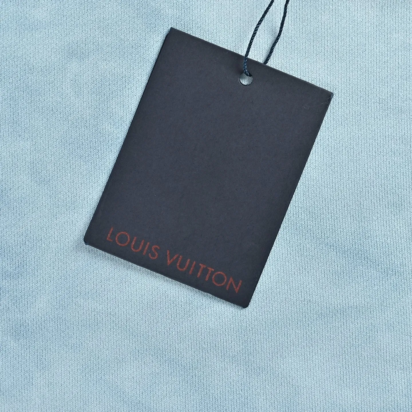 Louis Vuitton/Louis Vuitton letter-dyed embroidered crewneck sweatshirt